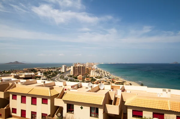 Vista de la Manga del Mar Menor — Fotografia de Stock