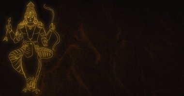 Shani Bhagwan (Shani Dev) popüler ama uğursuz bir tanrıdır. Hindular ona kötülükleri defetmek ve engelleri ortadan kaldırmak için dua ederler.