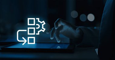 Veri İşleme Mantık ve Sekans Simgesi