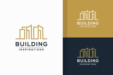 Modern logo tasarım vektörü oluşturuluyor