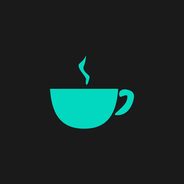 Taza de café icono — Vector de stock