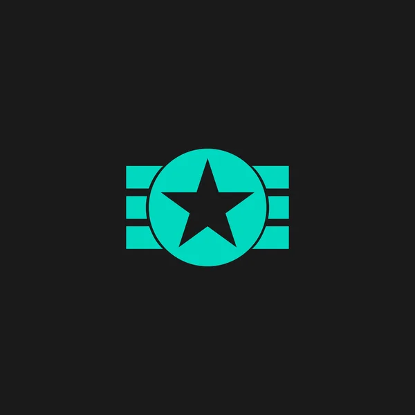 Abstraktes US-Flaggendesign — Stockvektor