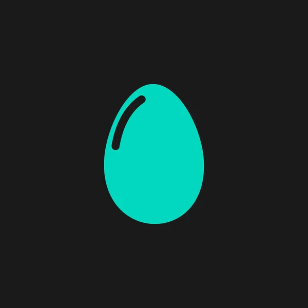 Vector egg icon. Eps10. Easy to edit — Stock Vector