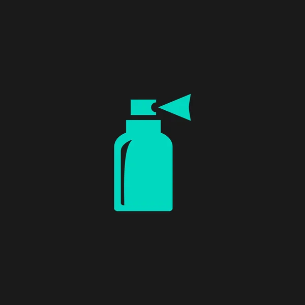 Spray de ícone plana —  Vetores de Stock