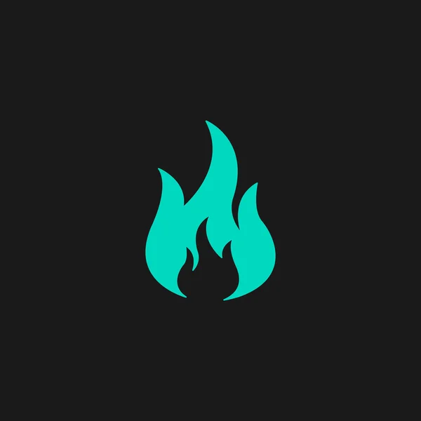 Vector ícone de fogo —  Vetores de Stock