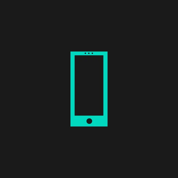 Icona dello smartphone, illustrazione vettoriale — Vettoriale Stock