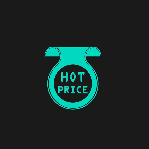 Hot price sticker, Badge, Label — Stock Vector