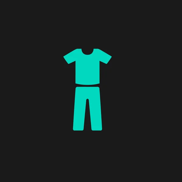 Уніформа - штани та футболка — стоковий вектор