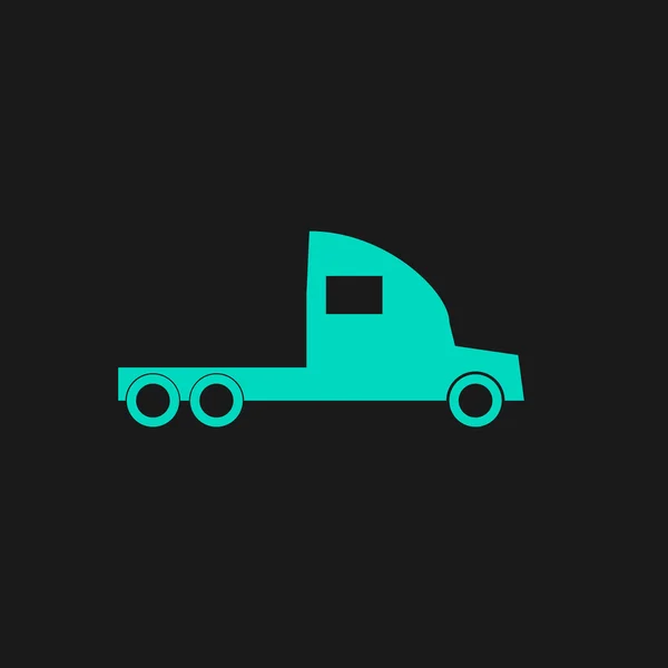 Camion sans remorque — Image vectorielle