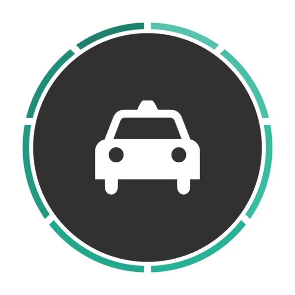 Taxi computer symbool — Stockvector