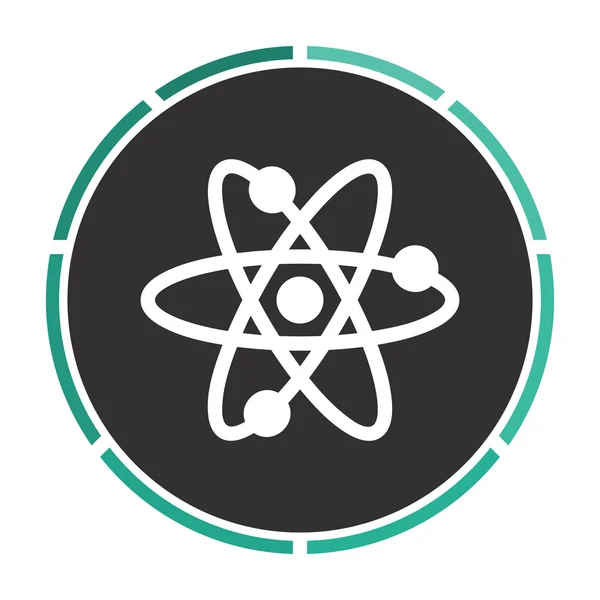 Atom számítógép szimbólum — Stock Vector
