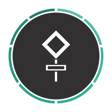 yol işareti bilgisayar simgesi