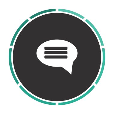 Sohbet bilgisayar simgesi