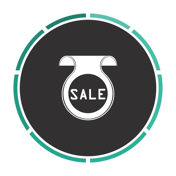 Sale computer symbol — Stock Vector