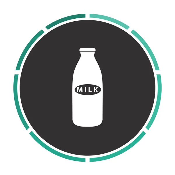 Süt şişesi bilgisayar simgesi — Stok Vektör