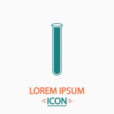 test tüpü bilgisayar simgesi
