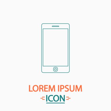 Dokunmatik telefon bilgisayar simgesi