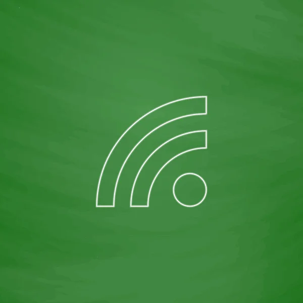 Σύμβολο RSS υπολογιστή — Διανυσματικό Αρχείο