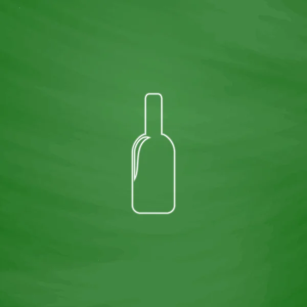 Simbolo del computer alcol — Vettoriale Stock