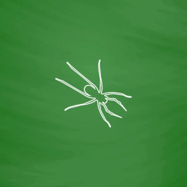 Símbolo ordenador Spider — Vector de stock