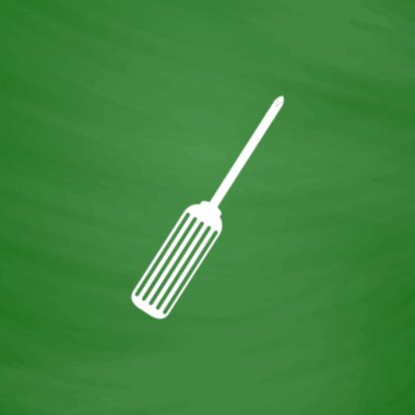 Phillips tornavida simgesi, işaret ve düğme cep