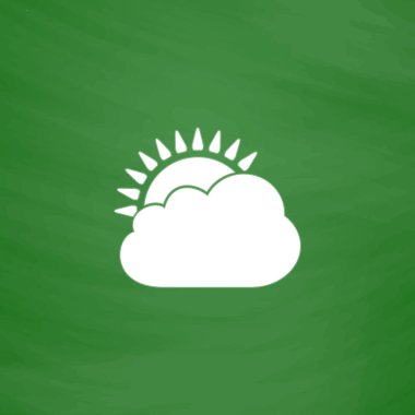 Güneş bulut simgesi