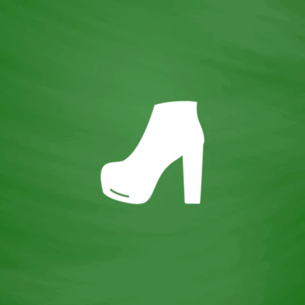 Жінка Взуття значок — стоковий вектор