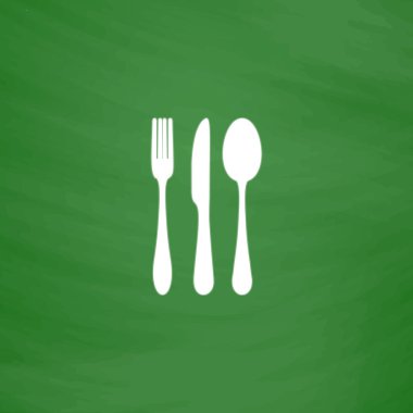 Bıçak, çatal ve kaşık.