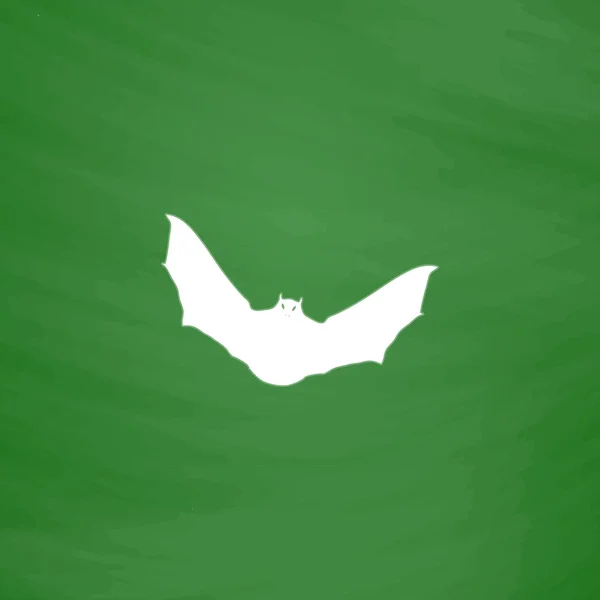 Vleermuis vector pictogram — Stockvector