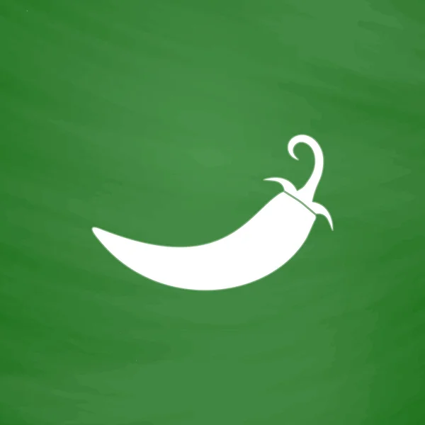 Chilischoten-Symbol — Stockvektor