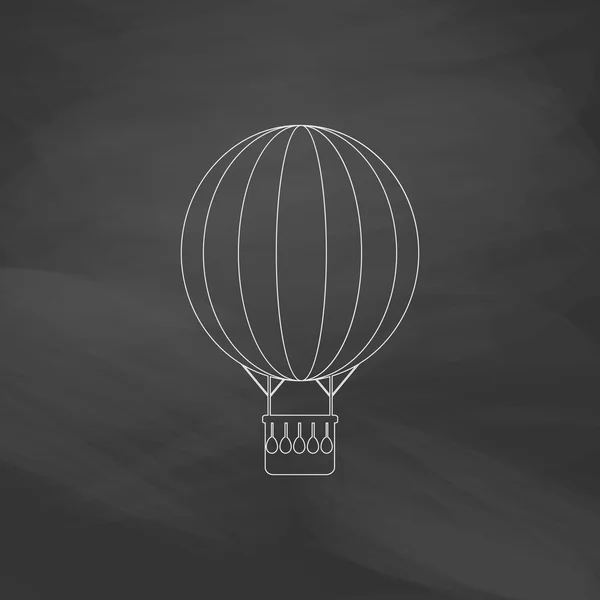 Luftballon-Computersymbol — Stockvektor