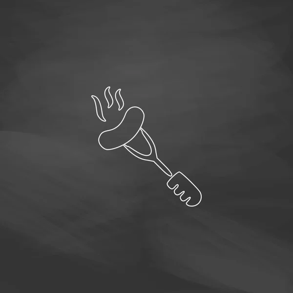 香肠计算机符号 — 图库矢量图片