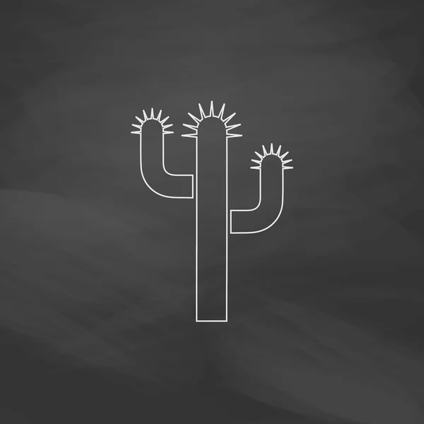 Cactus dator symbol — Stock vektor