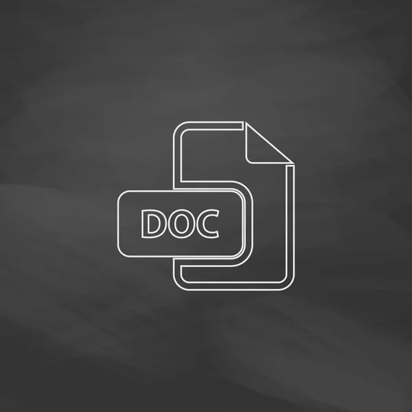 Doc Computer symbol — Stockvektor