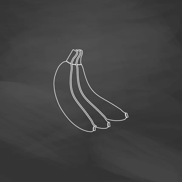 Banana computer symbol — Stock Vector