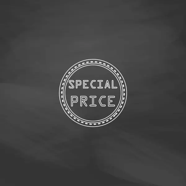 Speciale prijs computer symbool — Stockvector