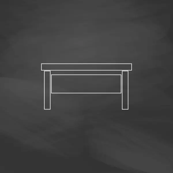 Simbol komputer tabel - Stok Vektor