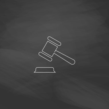 Yargıç tokmak bilgisayar simgesi