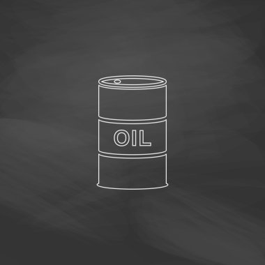 Petrol varil bilgisayar simgesi