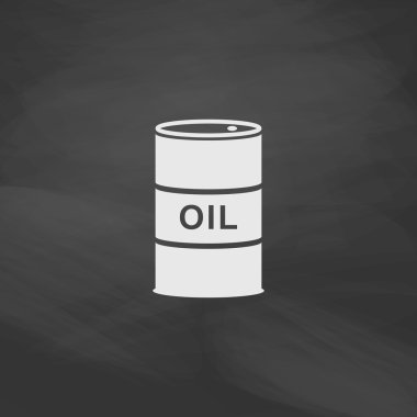 Petrol varil bilgisayar simgesi