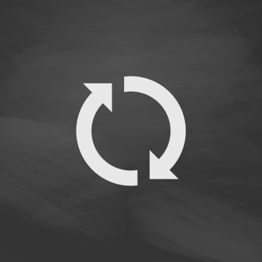 döndürme oklarını bilgisayar simgesi