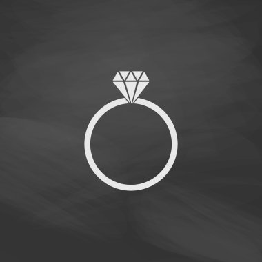 Elmas yüzük bilgisayar simgesi