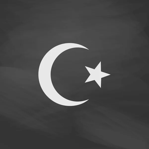 Islamisches Computersymbol — Stockvektor