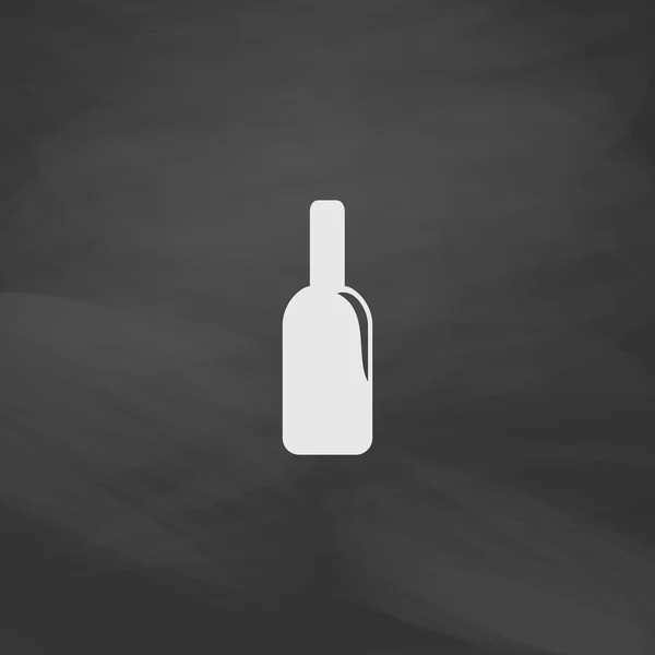 Simbol komputer alkohol - Stok Vektor