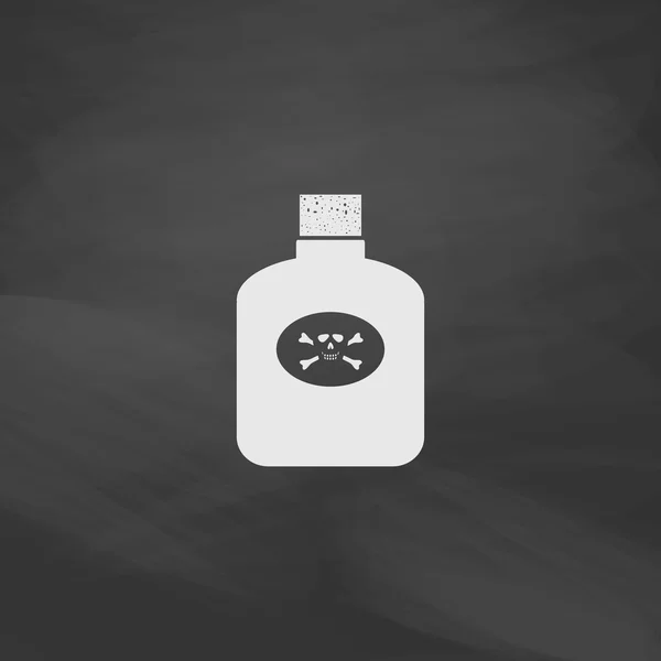 Σύμβολο δηλητήριο υπολογιστή — Διανυσματικό Αρχείο