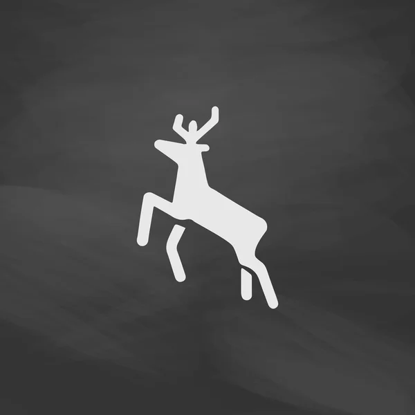 Символ оленя — стоковый вектор