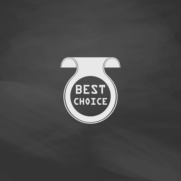 Символ компьютера Best Choice — стоковый вектор