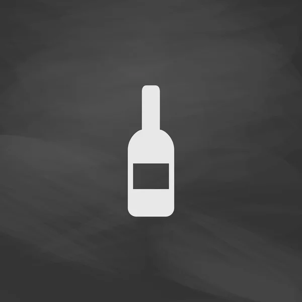 Symbol víno počítači — Stockový vektor