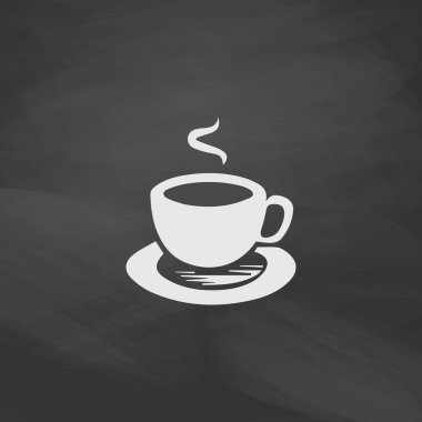 Sıcak kahve bilgisayar simgesi