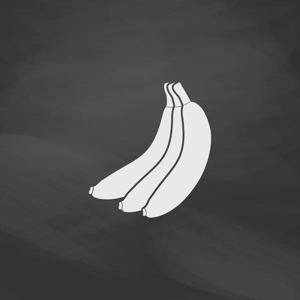 Банановый компьютерный символ — стоковый вектор